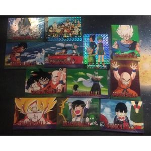 Dragon Ball Z Chromium 2000￼ Holo Chrome Lot